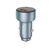  Автомобильное зарядное устройство (АЗУ) Foneng C18 USB + USB-C 48W (Metal gray) 