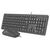  Клавиатура + мышь A4Tech KR-3330S (черный) 