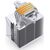  Кулер JONSBO CR-1400 Evo Color White LGA1700/1200/115X/AM5/AM4 (TDP 180W, PWM, 92mm Dynamic Multi-Color LED Fan, 4 тепловые трубки, белый, 4 