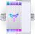  Кулер JONSBO CR-1400 Evo Color White LGA1700/1200/115X/AM5/AM4 (TDP 180W, PWM, 92mm Dynamic Multi-Color LED Fan, 4 тепловые трубки, белый, 4 