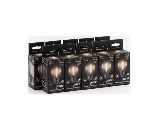  Лампочка Gauss 105802107 Filament Шар E27 