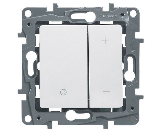  Диммер Legrand Etika скрыт. кноп. IP20 белый (672218) 