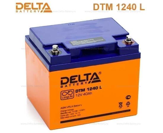  Батарея для ИБП Delta DTM 1240 L 12В 40Ач 