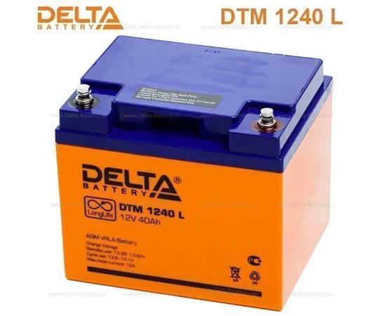  Батарея для ИБП Delta DTM 1240 L 12В 40Ач 