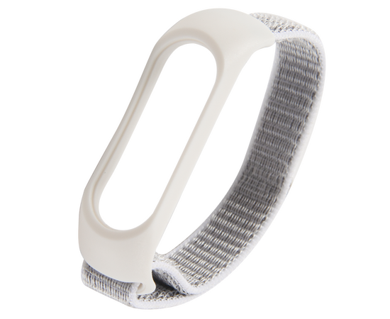  Ремешок нейлоновый для Xiaomi Mi Band 6, белый, №10 