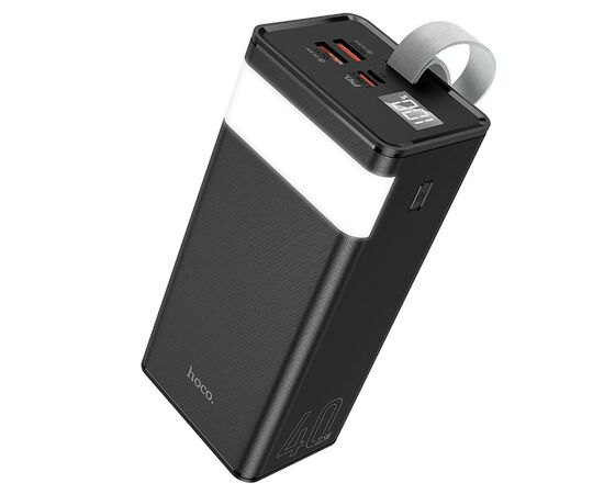  Внешний аккумулятор Hoco J86 Powermaster 40000mAh (USB, USB Type-C, microUSB) (black) (211871) 