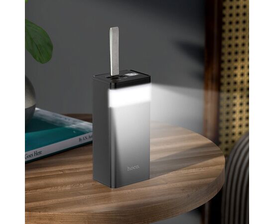  Внешний аккумулятор Hoco J86 Powermaster 40000mAh (USB, USB Type-C, microUSB) (black) (211871) 