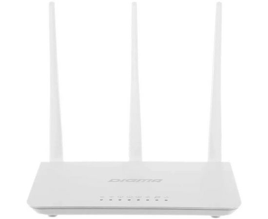  Роутер Digma (DWR-N302) N300 10/100BASE-TX белый 