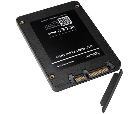  SSD 2,5" 480GB Apacer AS340 Panther AP480GAS340G-1 Client SATA 6Gb/s, 550/450, MTBF 1.5M, TLC, 280TBW, RTL 