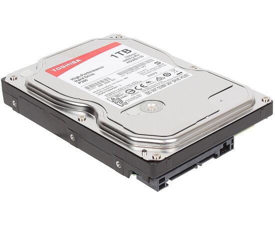  HDD 3.5" 1.0TB 7200rpm SATA3 64MB Toshiba P300 High Performance (HDWD110UZSVA) (HDKPC32AKA01) 