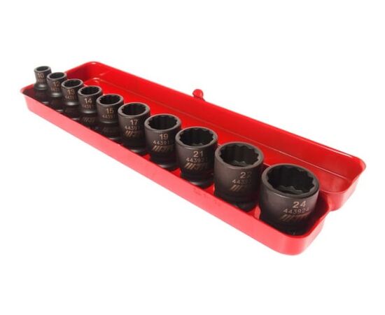  Набор головок торцевых JTC JTC-J410P 1/2" 12-ти гранных 10-24мм ударных 10 предметов 