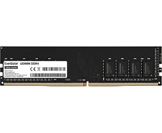  ОЗУ ExeGate Value EX283085RUS DIMM DDR4 8GB PC4-19200 2400MHz 
