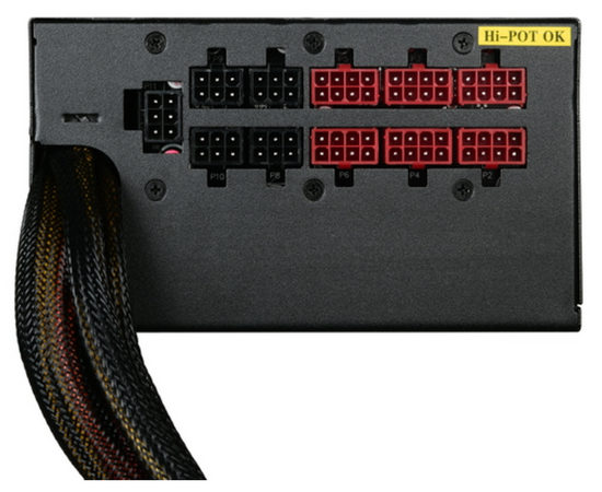  Блок питания CWT PUO1050V-G 1050W 80+ Gold, Modular, RLT 