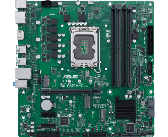 Материнская плата Asus PRO Q670M-C-CSM 