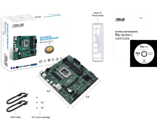  Материнская плата Asus PRO Q670M-C-CSM 