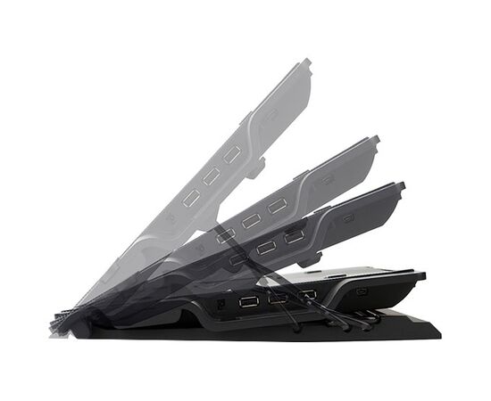  Подставка под ноутбук Zalman ZM-NS2000 Notebook Cooling Stand, Up to 17” Laptop, 200mm fan, 4 level angle adjustment 