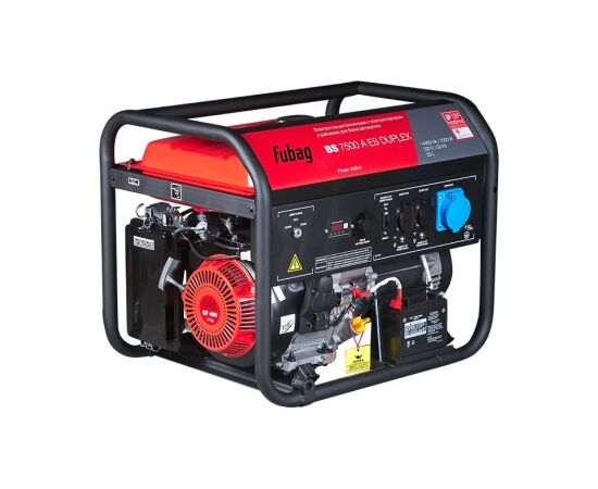  Электростанция Fubag BS 7500 A ES Duplex (641 001) бензиновая 