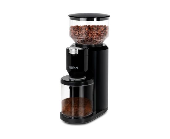  Кофемолка Kitfort КТ-7117 черный 
