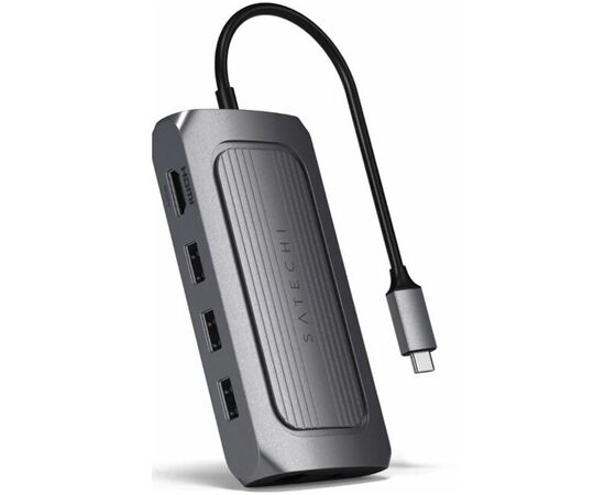  Адаптер Satechi ST-U4MA3M USB4 Multiport Adapter with 8K HDMI Space Gray 