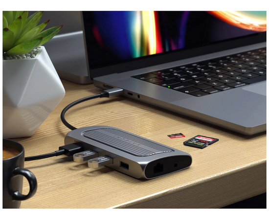  Адаптер Satechi ST-U4MA3M USB4 Multiport Adapter with 8K HDMI Space Gray 