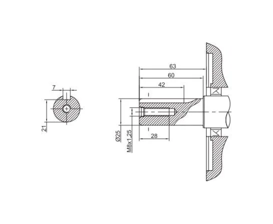  Двигатель ASILAK SL-188F-D25 бензиновый макс. мощность: 13.0 л.с цилиндрический. вал д.25 мм. (S-type) 