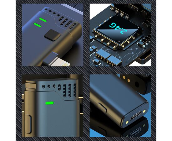  Микрофон беспроводной JMARY MW-16, Bluetooth, черный 