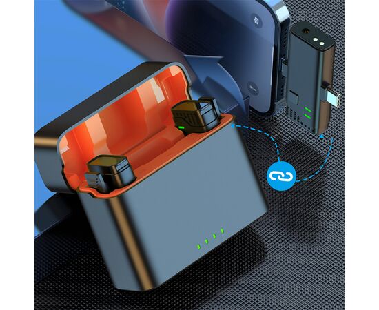  Микрофон беспроводной JMARY MW-16, Bluetooth, черный 