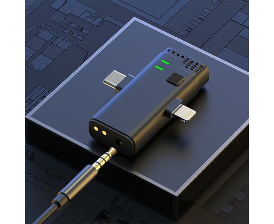  Микрофон беспроводной JMARY MW-16, Bluetooth, черный 