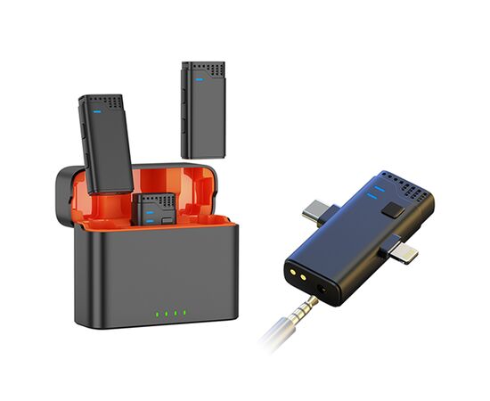  Микрофон беспроводной JMARY MW-16, Bluetooth, черный 