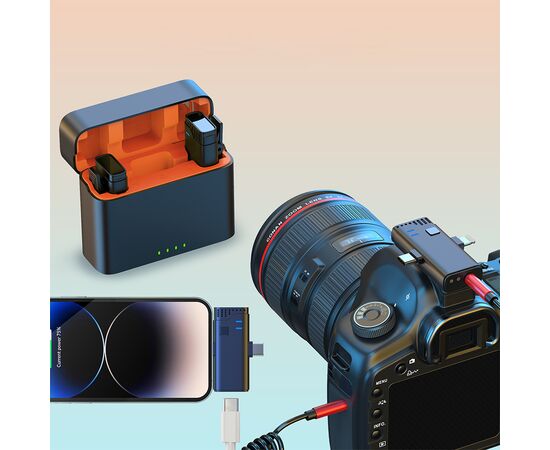  Микрофон беспроводной JMARY MW-16, Bluetooth, черный 
