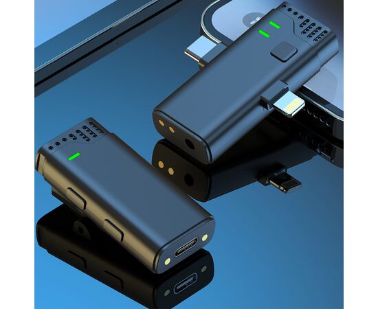  Микрофон беспроводной JMARY MW-16, Bluetooth, черный 