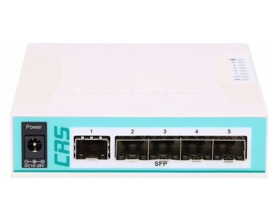  Роутер MIKROTIK CRS106-1C-5S 5port SFP 