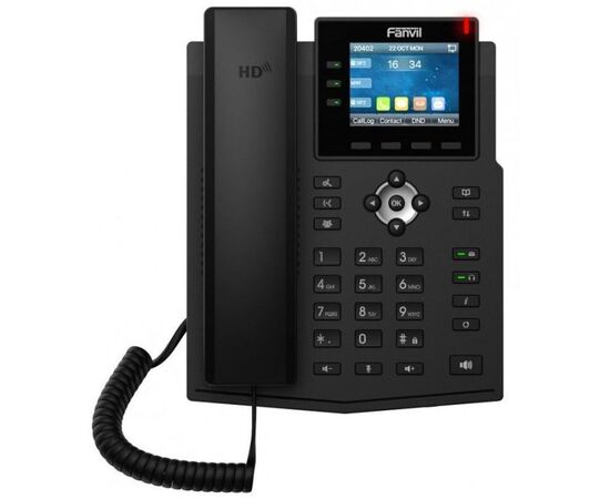  Телефон IP Fanvil X3U Pro черный 