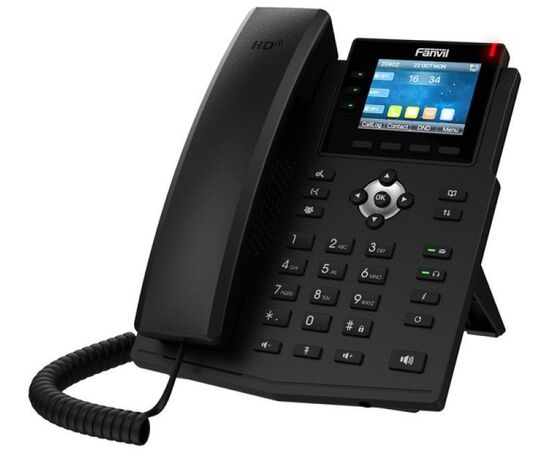  Телефон IP Fanvil X3U Pro черный 