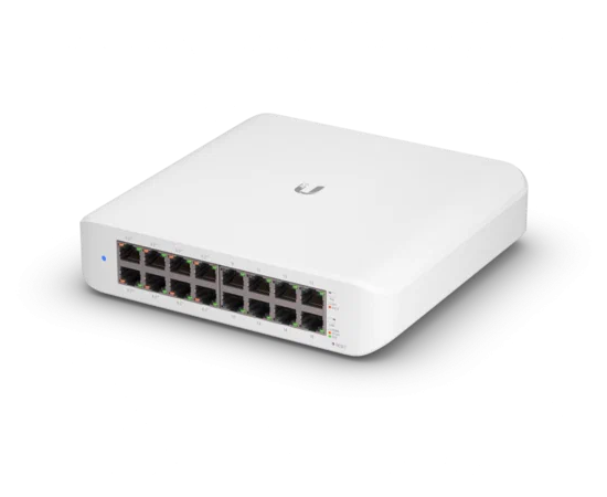  Коммутатор UBIQUITI USW-LITE-16-Poe 