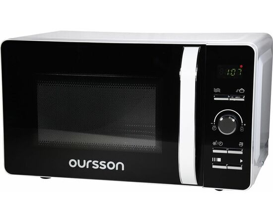  Микроволновая печь Oursson MD2033/WH, 700Вт, 20л, белый /черный 