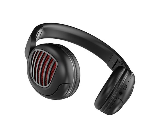  Bluetooth-наушники полноразмерные Bluetooth 5.0 300mah Hoco W23 Brilliant (Black) 