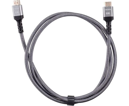  Кабель Vcom ACG859A-1.5 HDMI 19M/M, ver. 2.1 8KX60Hz Econom оплетка 1.5m iOpen 