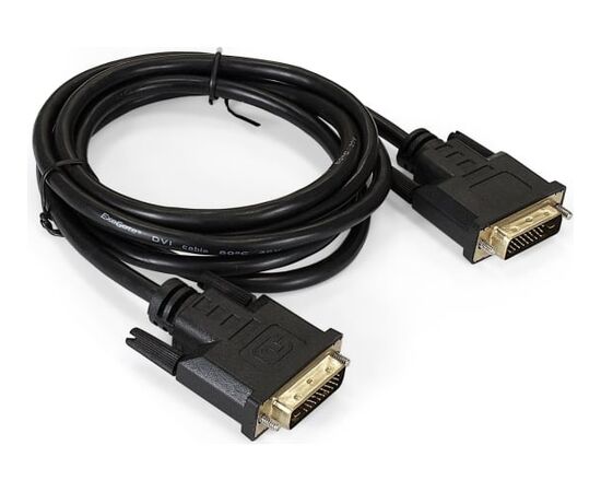  Кабель ExeGate EX257294RUS DVI dual link (25M-25M) 1.8м, позолоченные контакты 