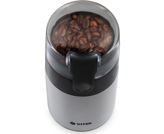  Кофемолка Vitek VT-1540 серебристый 