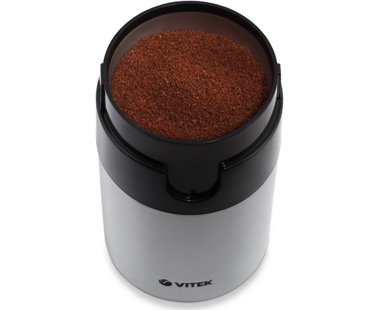  Кофемолка Vitek VT-1540 серебристый 
