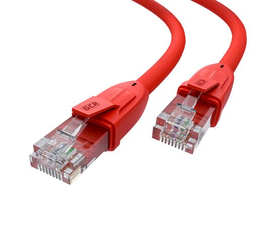  Патч-корд Greenconnect GCR-52707 прямой 7.5m UTP кат.6, красный 