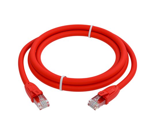  Патч-корд Greenconnect GCR-52707 прямой 7.5m UTP кат.6, красный 