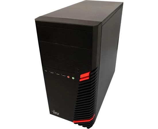  ПК IRU Home 310H6SM (1901043) MT i5 12400 (2.5) 16Gb SSD256Gb UHDG 730 Free DOS GbitEth 400W черный 