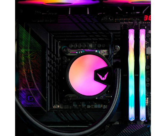  СВО Valkyrie A360 ARGB Black (HW A360) / 3x120mm ARGB fans, 800-1800RPM, 80CFM, 32.2dBA, 280W TDP 