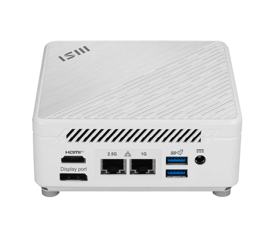  Неттоп MSI Cubi 5 12M-043XRU (9S6-B0A812-263) i7 1255U (1.7) 16Gb SSD512Gb Iris Xe noOS 2.5xGbitEth+1xGbitEth 65W белый 