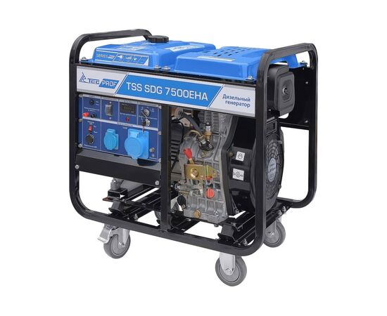  Дизель генератор ТСС SDG 7500EHA 100026 