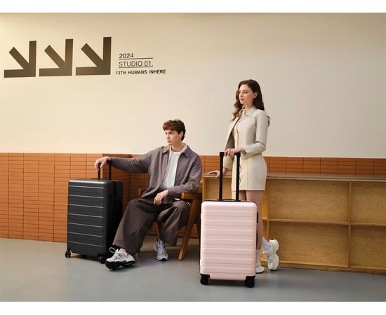  Чемодан Ninetygo Rhine Pro Luggage (90LCL1823T6U-RD14) 28" розовый 
