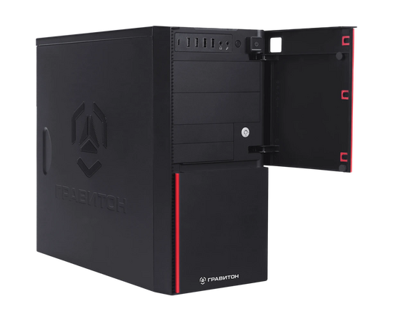  ПК Гравитон Д50А (Д50А-166416) MT Ryzen 5 5600G/2*8GB/SSD1TB/FP 2xUSB2.0/450W/K+M/NoOS/3YST 