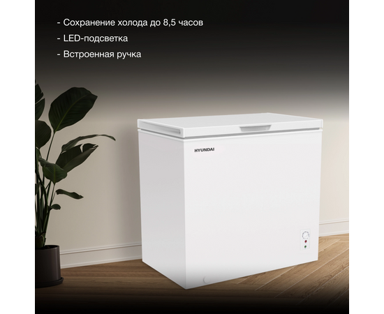  Морозильный ларь Hyundai CH25081 белый 